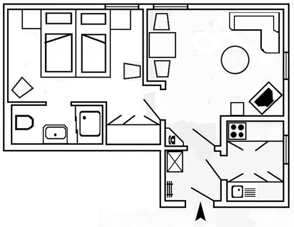 Haus-Nordseemelodie-Wohnung-9 Wittdün Eksteriør bilde